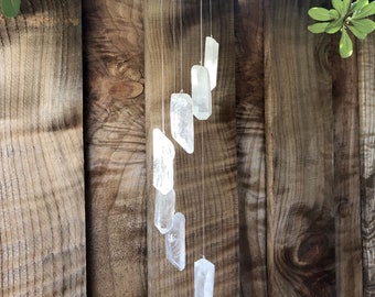 Wind Chime in Natural Colors of Agate for Outside, Melodic Tones, Gift for Patio, Porch, Lawn Garden Backyard & Outdoor Home Decor, WIND