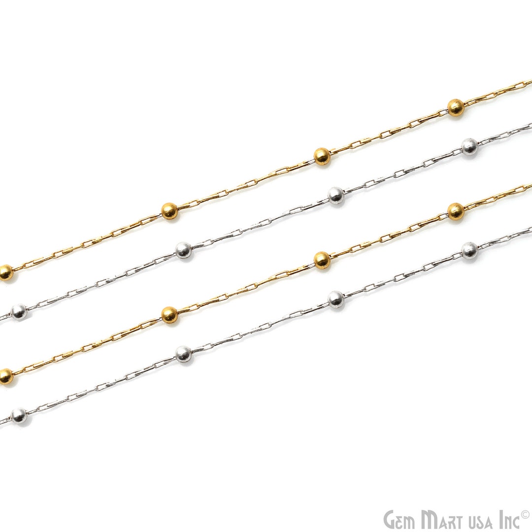 Buy Beads Chain for Jewelry Making 5x1mm Ball Bead Chain Online in