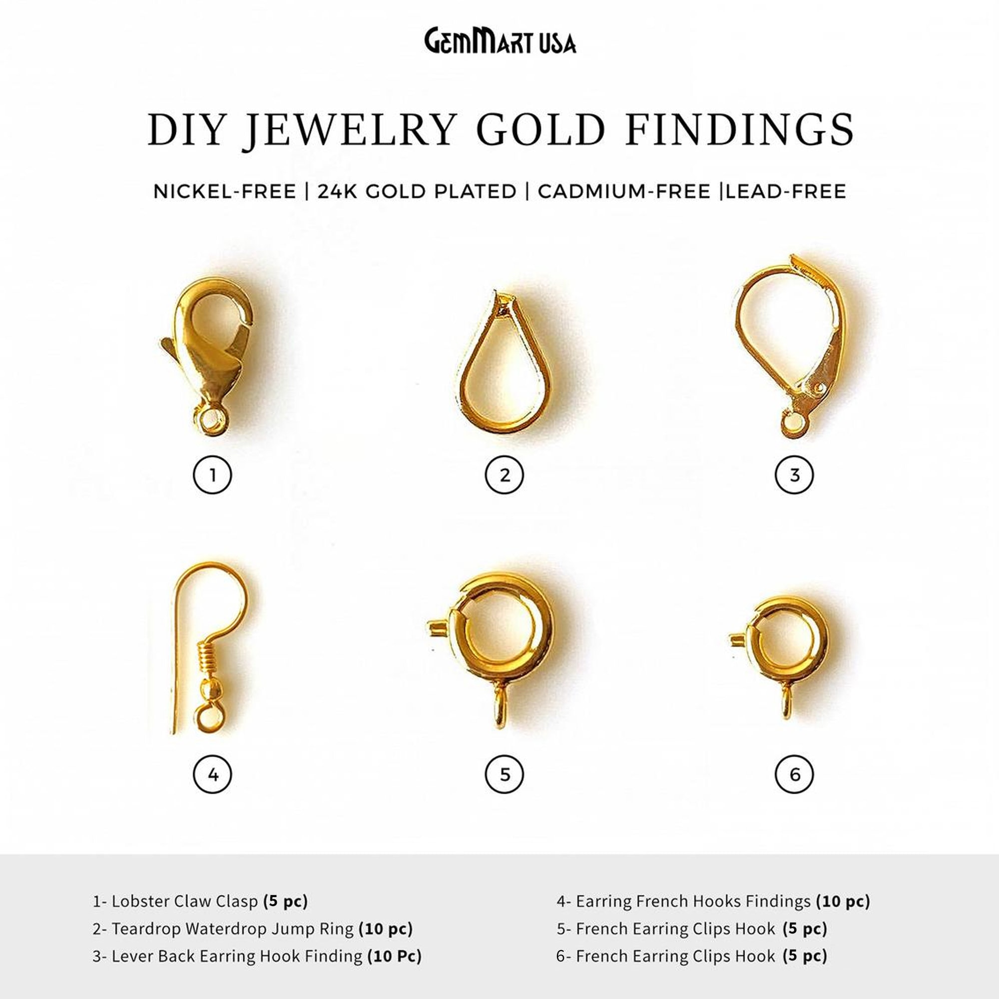 DIY Earring Findings Earrings Clasps Hooks Fittings Jewelry Making  Accessories Iron Hook Jewelry - China DIY Jewelry Findings and DIY Earring  Findings price