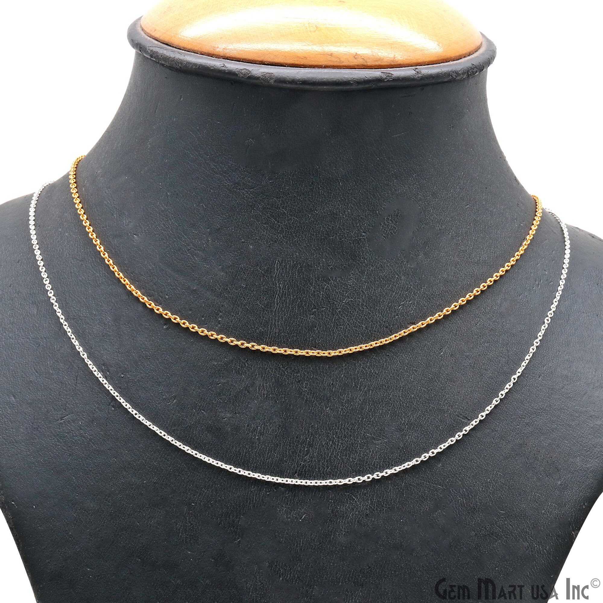 リンク チェーン ネックレス 18 インチ ロブスター クロウ クラスプ