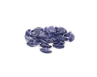 Iolite Marquise Gemstone, 6x3mm, 5 Carats, 100% Natural Faceted Loose Gems, Wholesale Gemstones, GemMartUSA (IO-002)