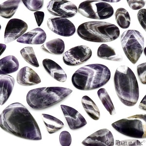 Amethyst Natural Gems 500ct Mix Shape Lot Natural Cabochon Gemstones, Mix Shape Lot Bulk, Making Kit, AM-60110