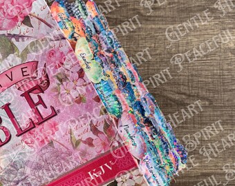Charlotte’s Catholic Sparkly Butterfly Tabs (7 extra chapters Tobit, Judith, Wisdom, 1 Maccabees, 2 Maccabees, Sirach and Baruch)