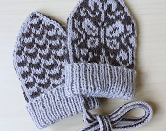 Gabriëlla baby mittens - Knitting pattern