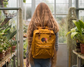 Hand Painted Shrew-per duper Backpack