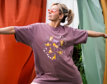 T-shirt épais de yoga paresseux