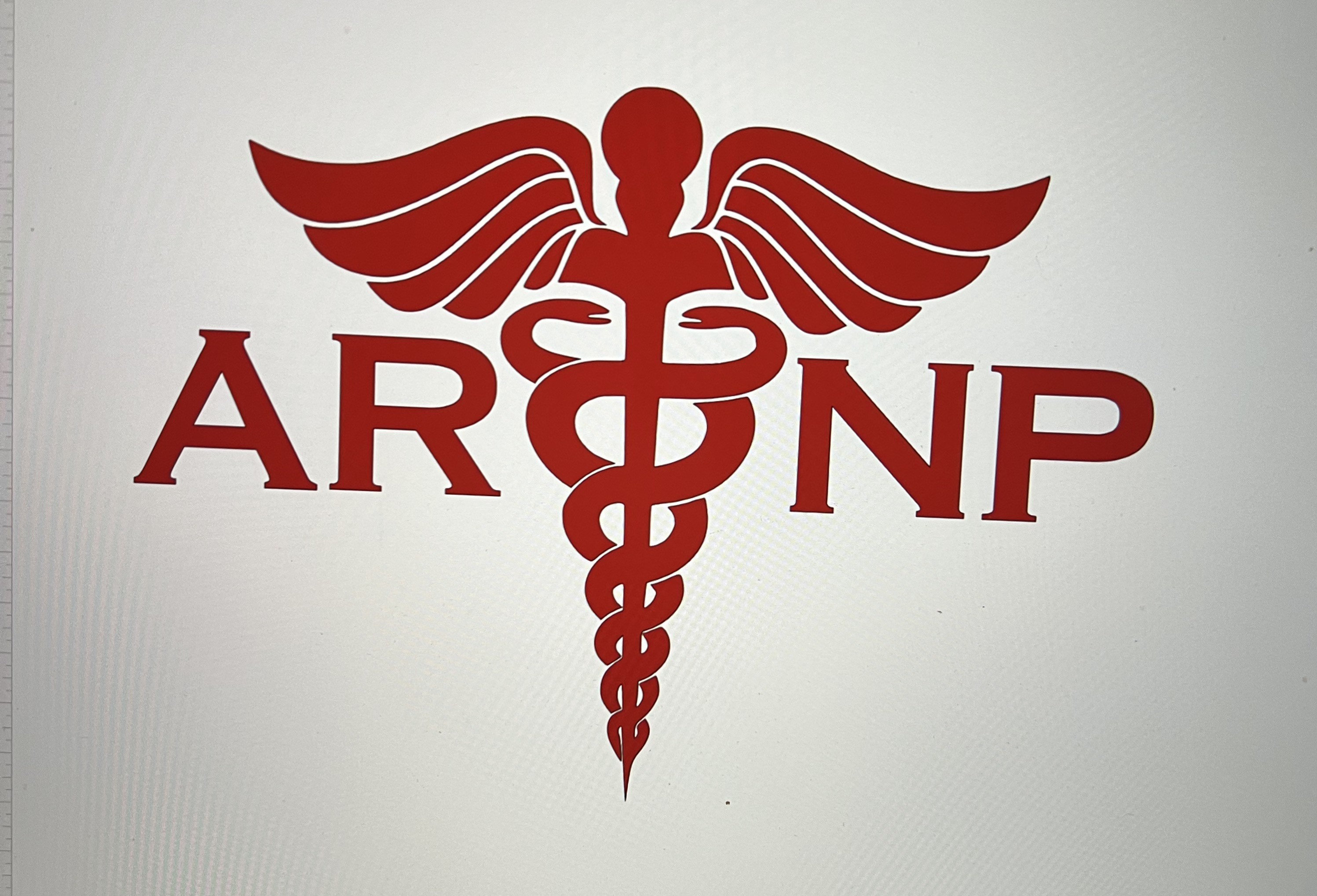 Star Of Life & Caduceus Vinyl Decal For EMT Paramedic Nurse - USA Made Car Sticker