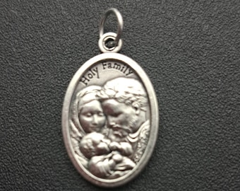 Holy Family Medal with Trinity on Obverse