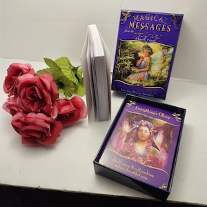 Magical Messages from the Fairies  Oracle Deck by Doreen Virtue Pristine Condition-Cards, book and box in great shape.