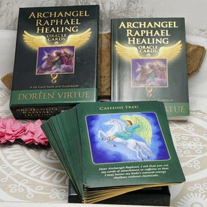 Archangel Raphael Oracle Cards, Doreen Virtue, 44-Card Deck