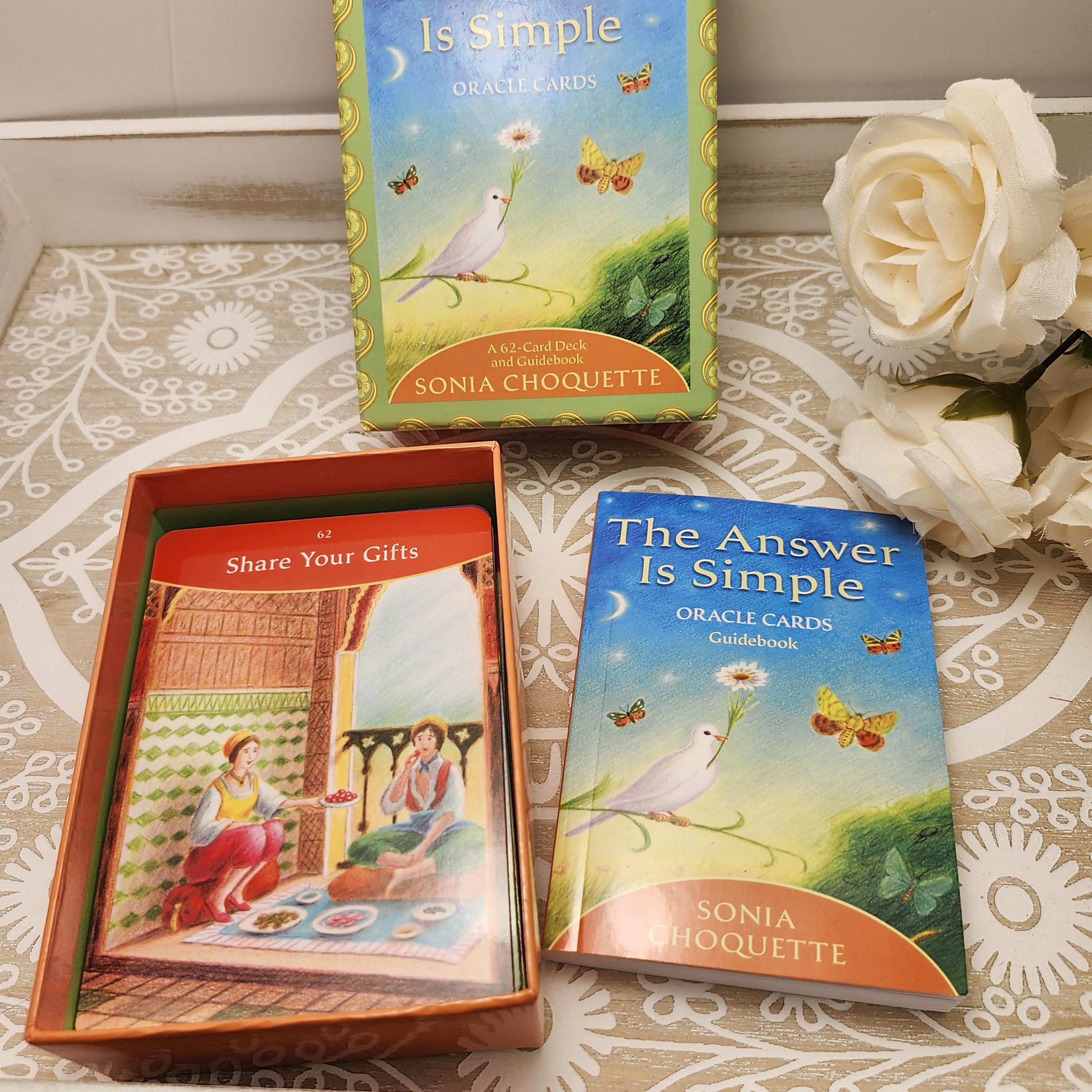 The Answer is Simple Oracle Cards - Etsy