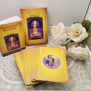 The Ascended Masters Oracle Cards by Doreen Virtue, a rare and very limited edition. Out of Print