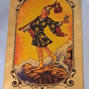Gold Foil Tarot Cards with booklet. "Beautiful New Set"