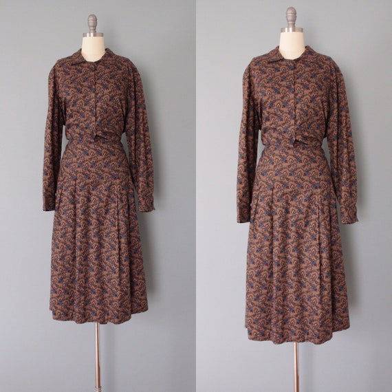 BOTANICAL maxi dress | artist shirtdress | cotton