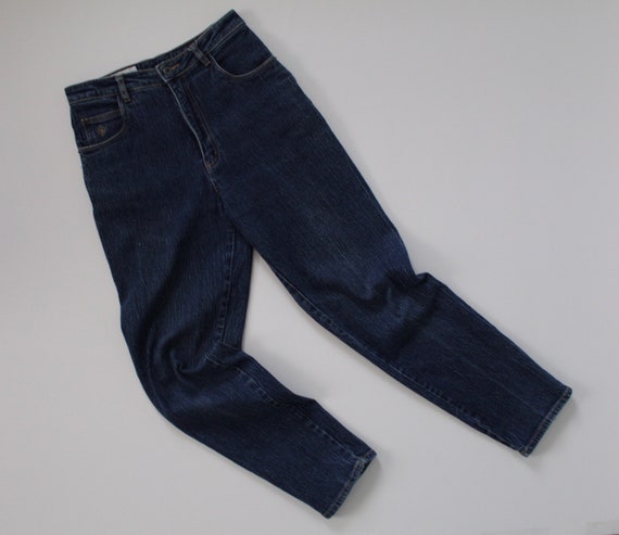 Gloria Vanderbilt jeans | high waisted mom jeans