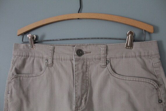 ECRU beige shorts | high waisted summer shorts | … - image 6