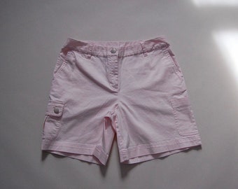 BLUSH pink safari shorts