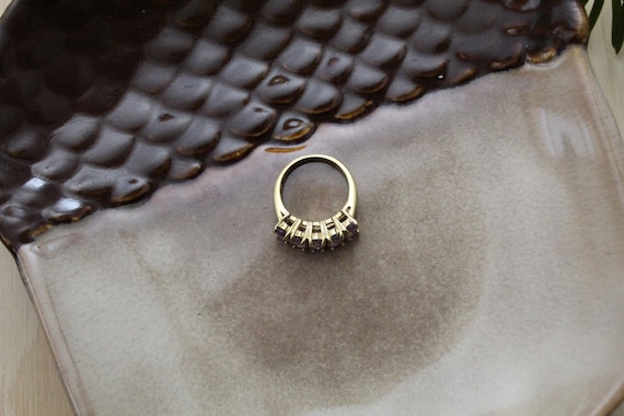 925 amethist silver stackable ring - image 1