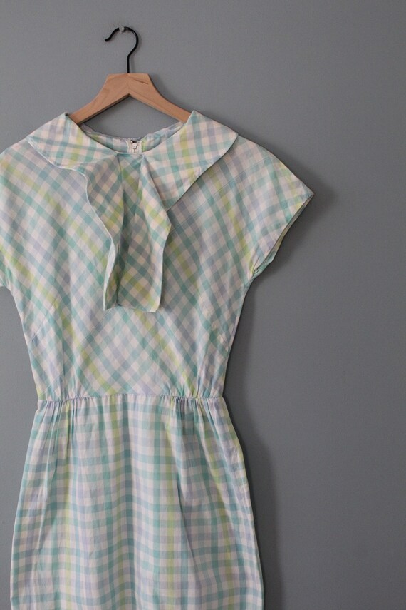 Vintage Check Fleeced Casual Dress Co-Ord Set