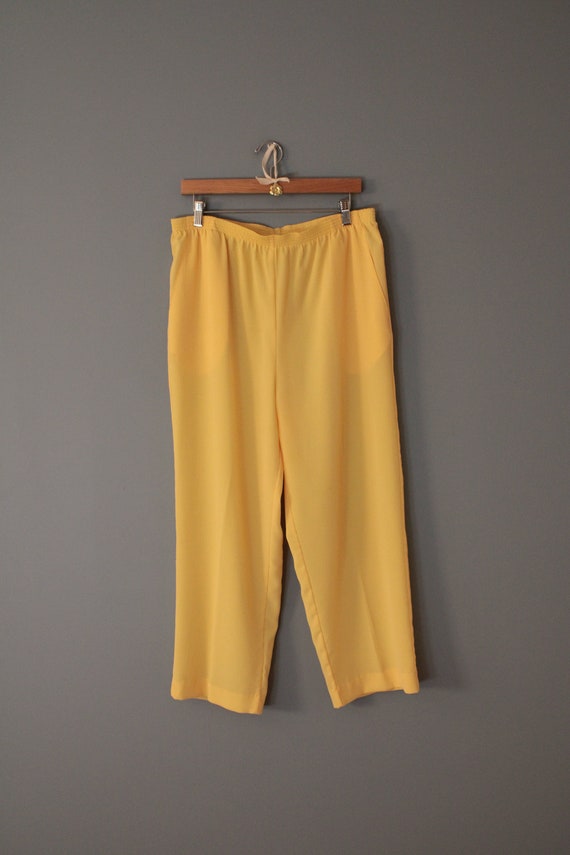 YELLOW summer pants | vacaition lounge pants | 199