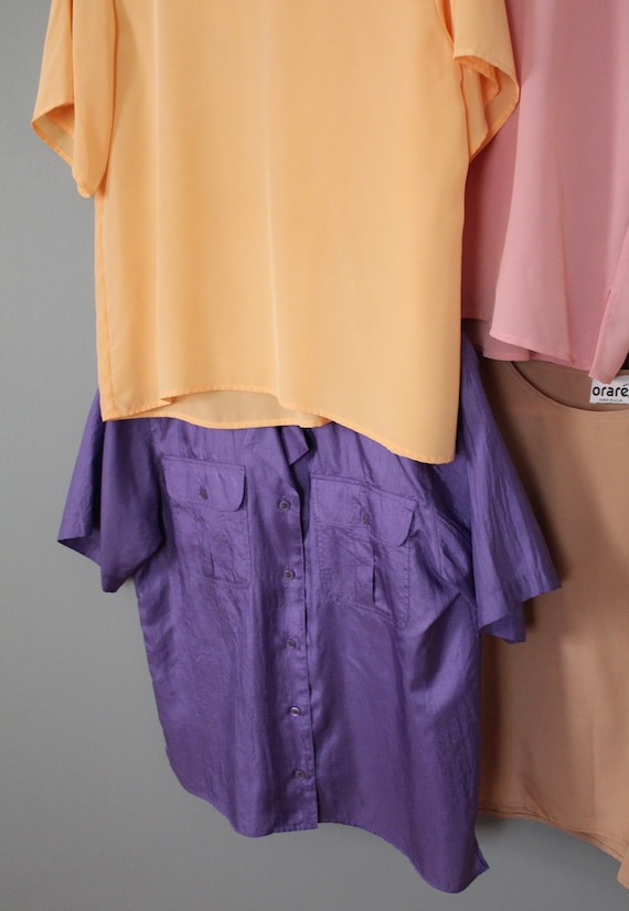 Summer vintage blouses | 1980s 1990s blouses | ch… - image 4