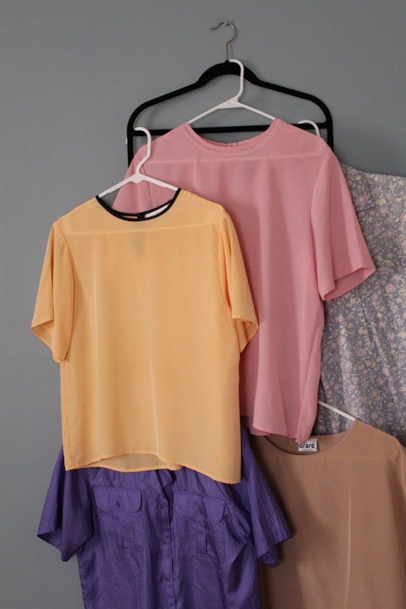 Summer vintage blouses | 1980s 1990s blouses | ch… - image 2
