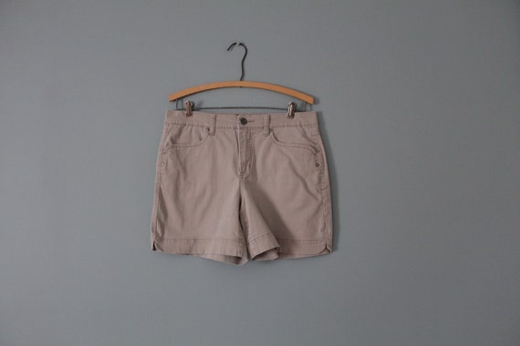 ECRU beige shorts | high waisted summer shorts | … - image 1