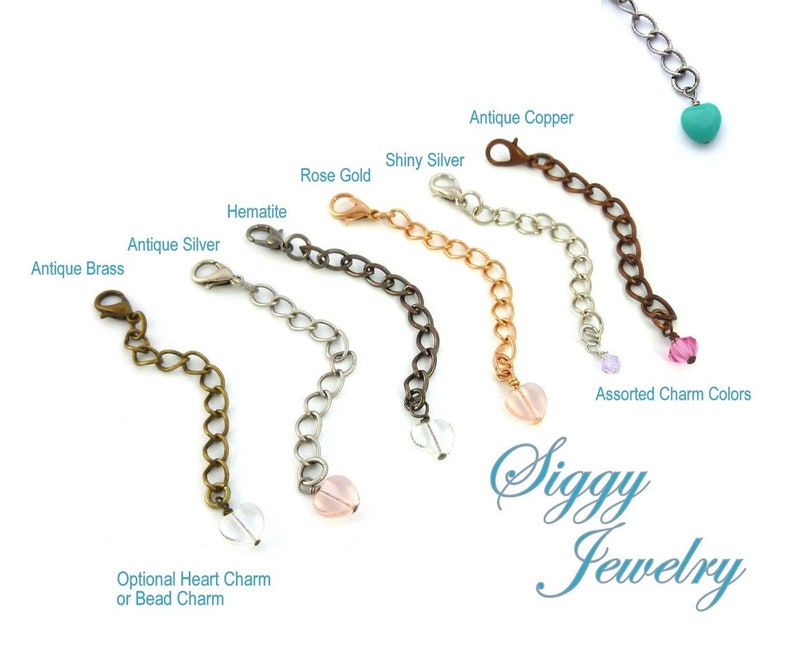 Jewelry Extenders Necklace or Bracelet Extender Lobster Etsy