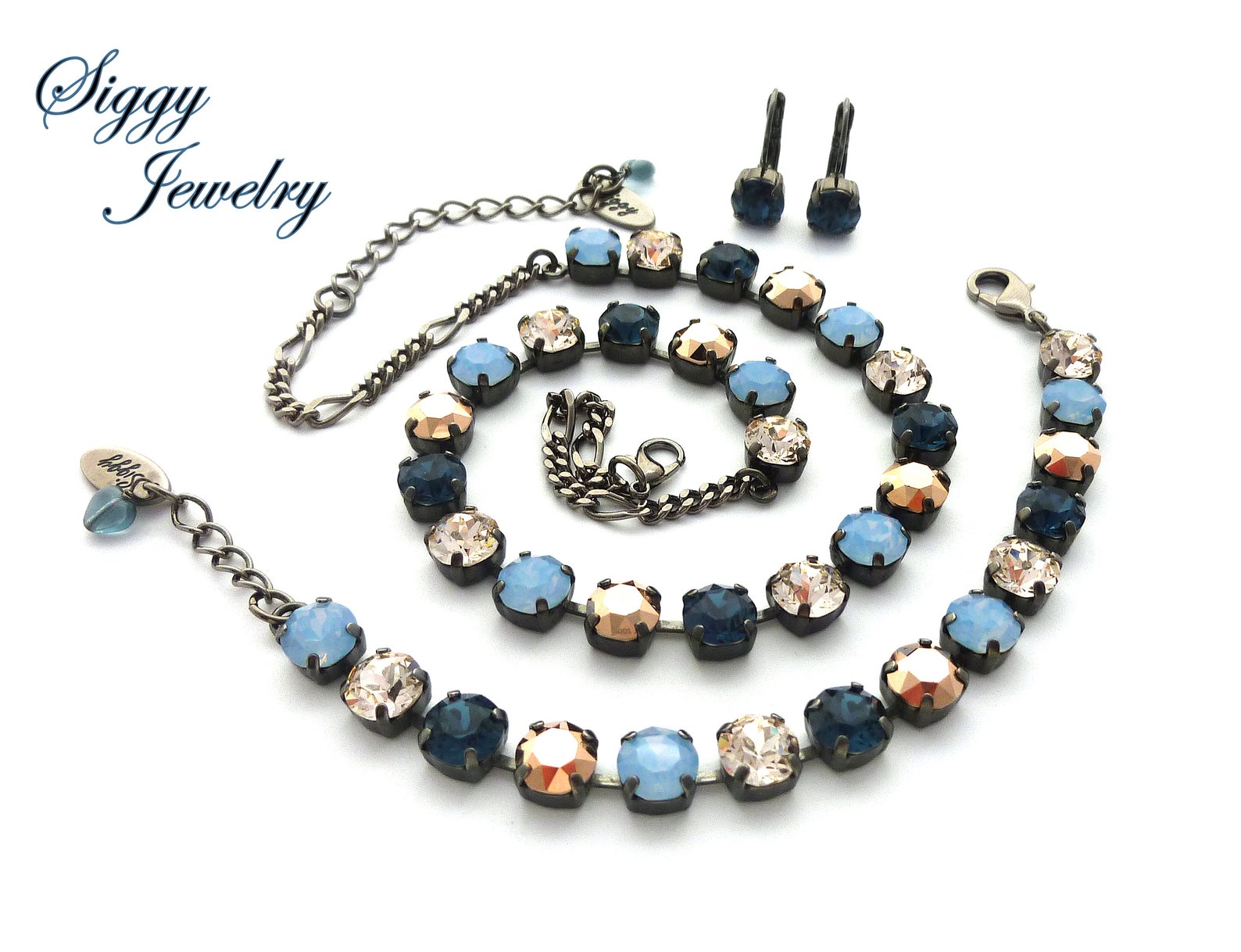 Beautiful Austrian Crystal jewelry sets Gift for her SMTPS3 8 main image 0