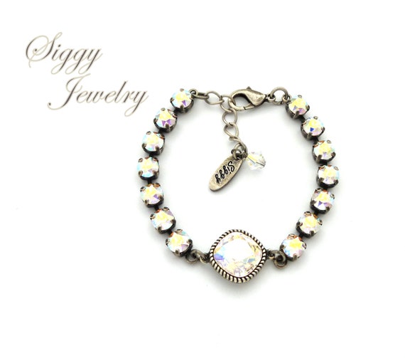 Zeta Phi Beta Austrian Crystal Bracelet With Magnet Closure | Sorority  Greek apparel and accessories