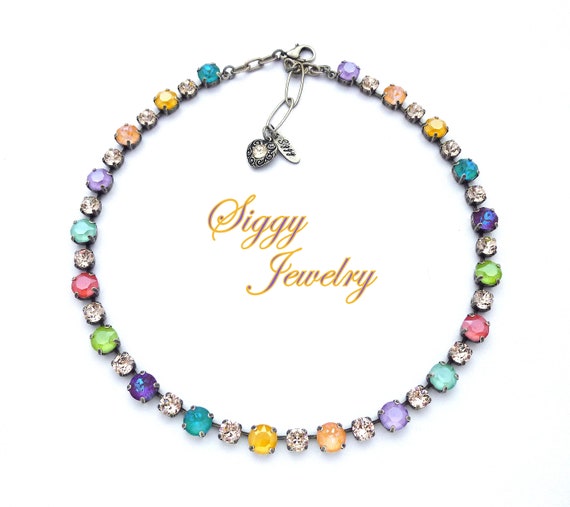 Fiesta Pastel Necklace Bracelet Set Fiesta Pastel Necklace Bracelet Set