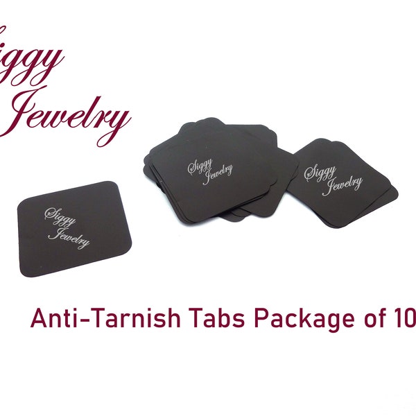 Anti Tarnish Tabs, Keeps Your Jewelry Tarnish Free, Lasts Up To One Year, Jewelry Protection Storage, Jewelry Accessories (Package of 10)