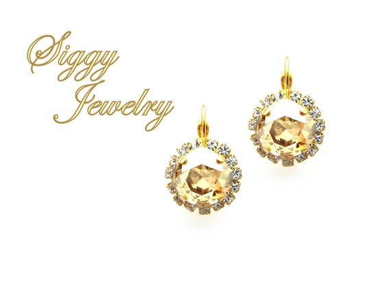Boucles d'oreilles dorées petites Dalí, Jewelry by montre