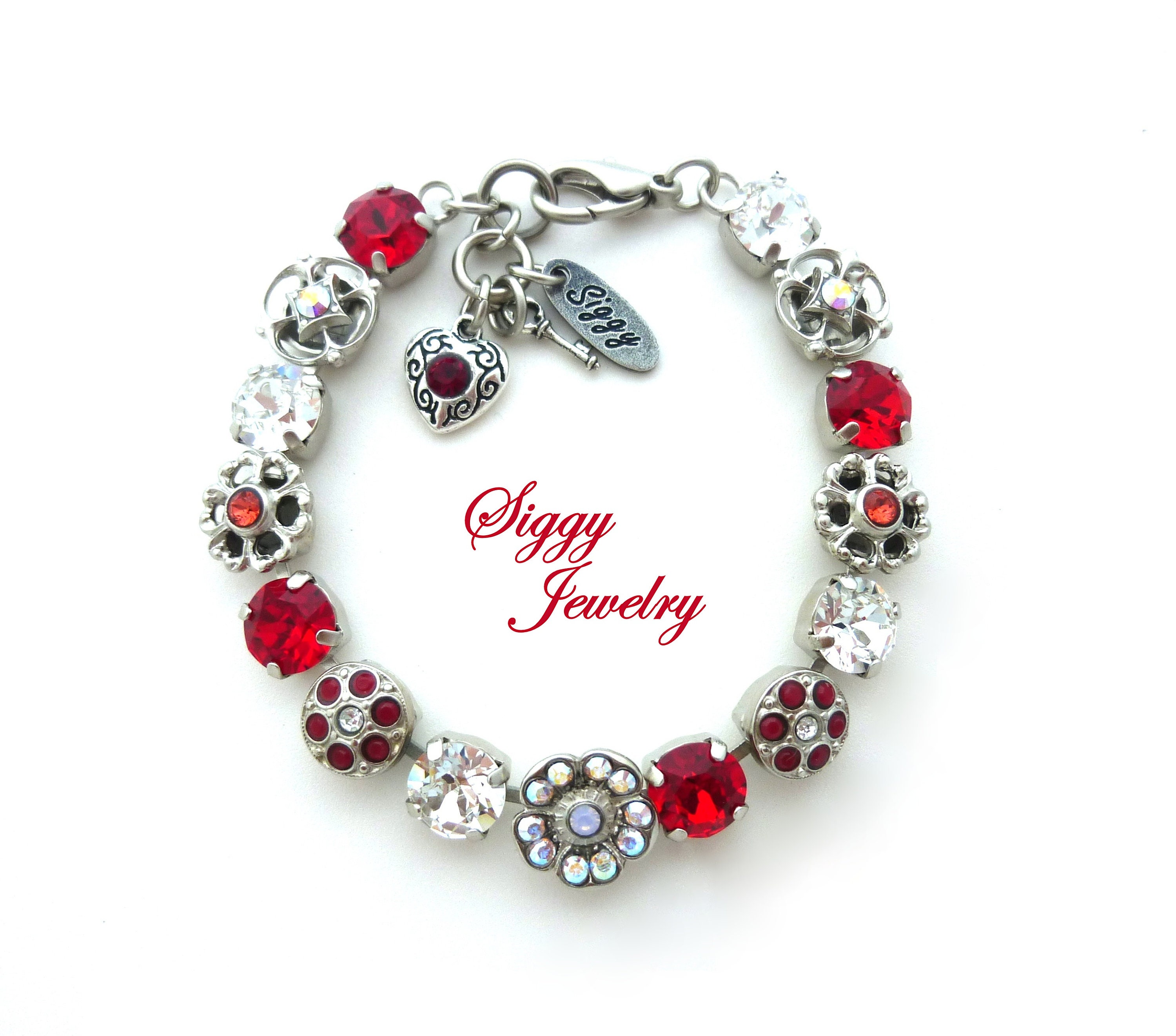 Bracciale tennis scintillante con cuore | Placcato oro rosa | Pandora Bracciale tennis scintillante con cuore | Placcato oro rosa | Pandora