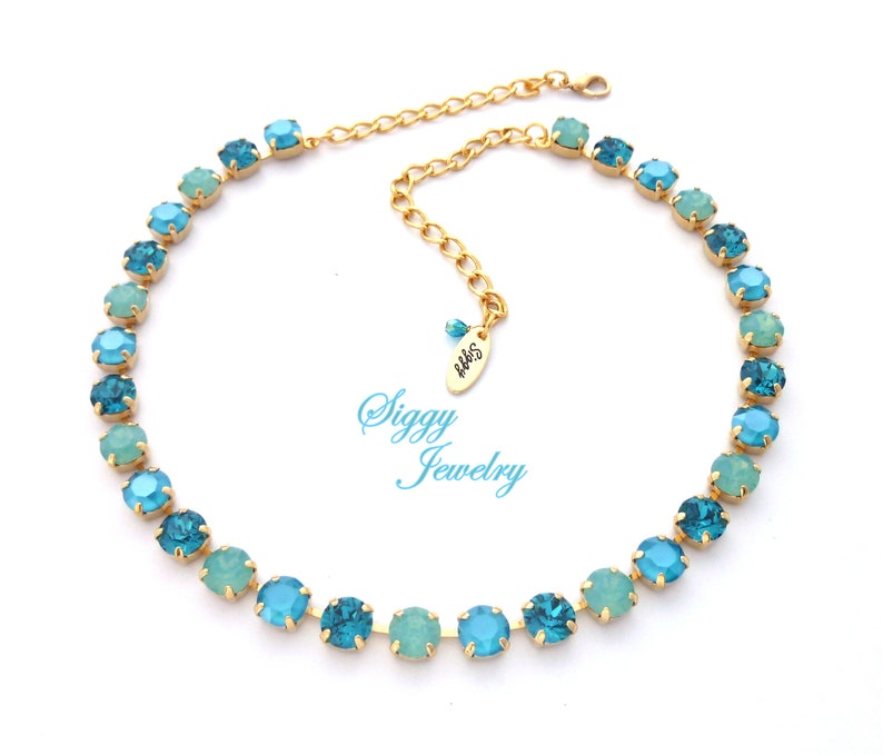 Brilliant Crystal Bracelet Opal Jubilee Pacific Opals Sea Etsy