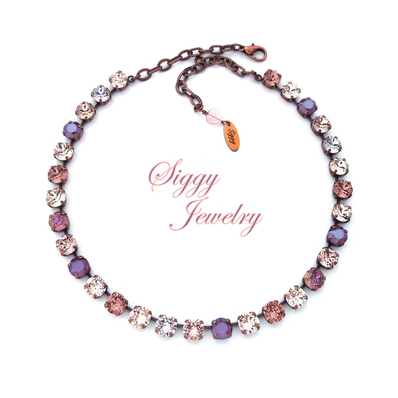 Blush Sparkle Charm Necklace main image 1