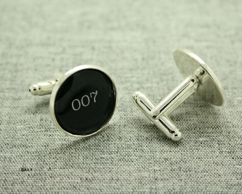 007 James Bond Inspired Cufflinks Gift Etsy