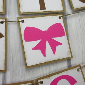 Boots or Bows Banner, Boots or Bows, Gender Reveal Decor, Gender Reveal ...