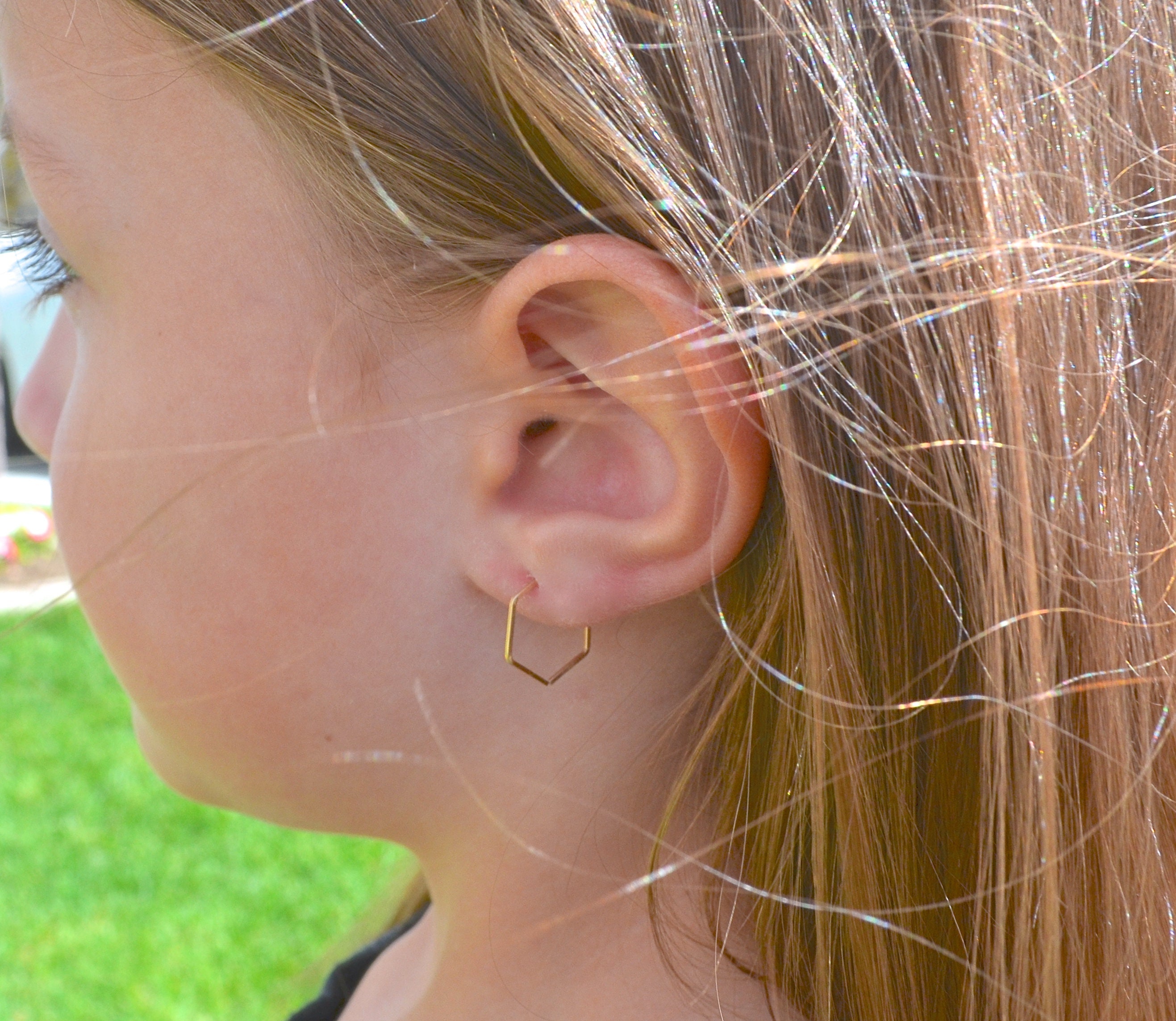 14k Gold Filled Little Girl Earrings Earrings For Toddlers Etsy