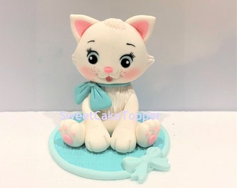 Cat Fondant Cake Topper