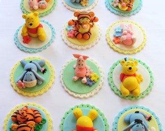 Baby Pooh Classic Winnie the Pooh Vintage Pooh Inspired Cake