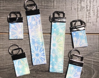 Starburst Key FOBs - Limited Edition Keychain - Fabric Wristlet