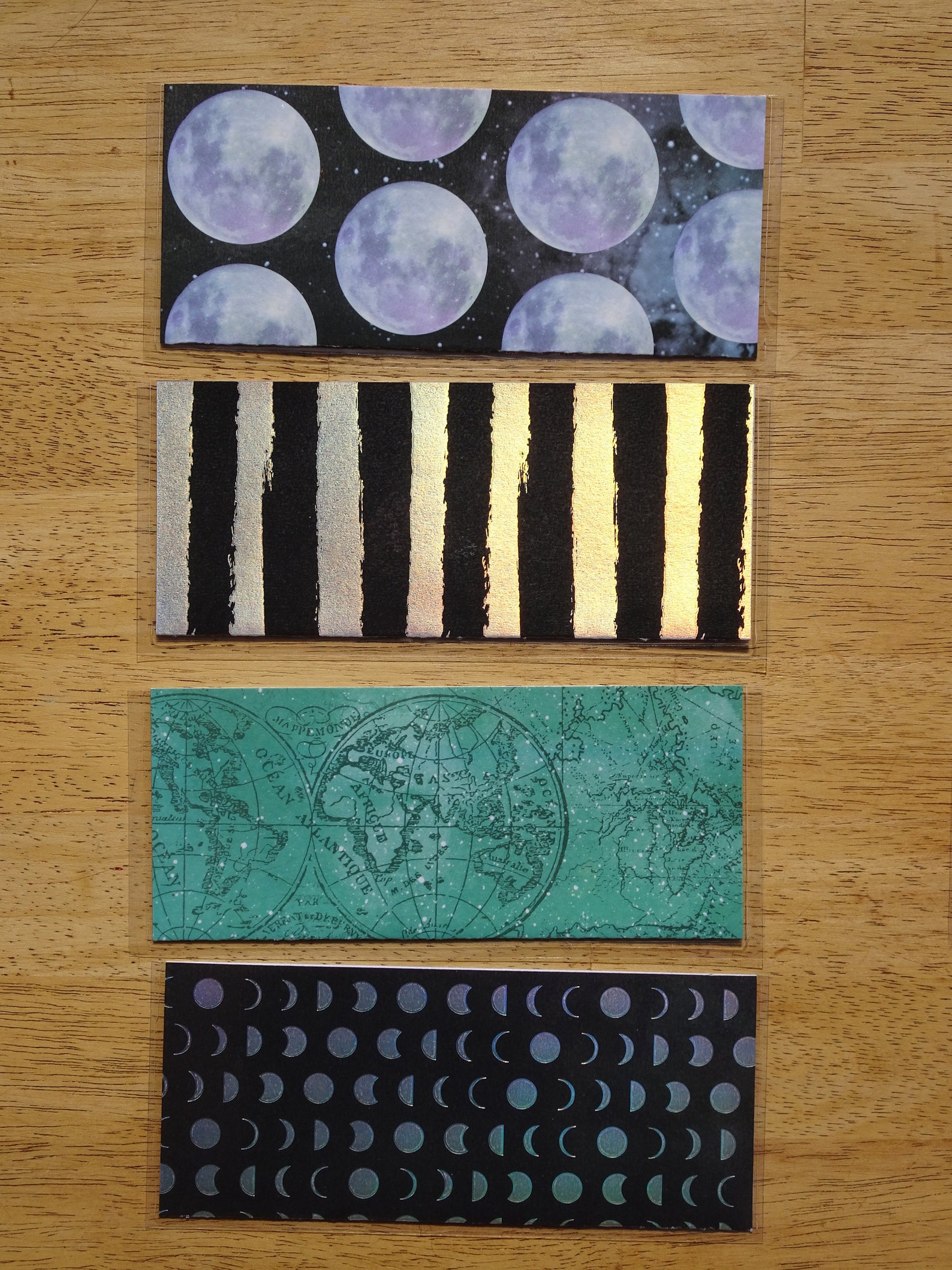 8 Cash Envelopes Space Galaxy Laminated Envelopes Cash - Etsy