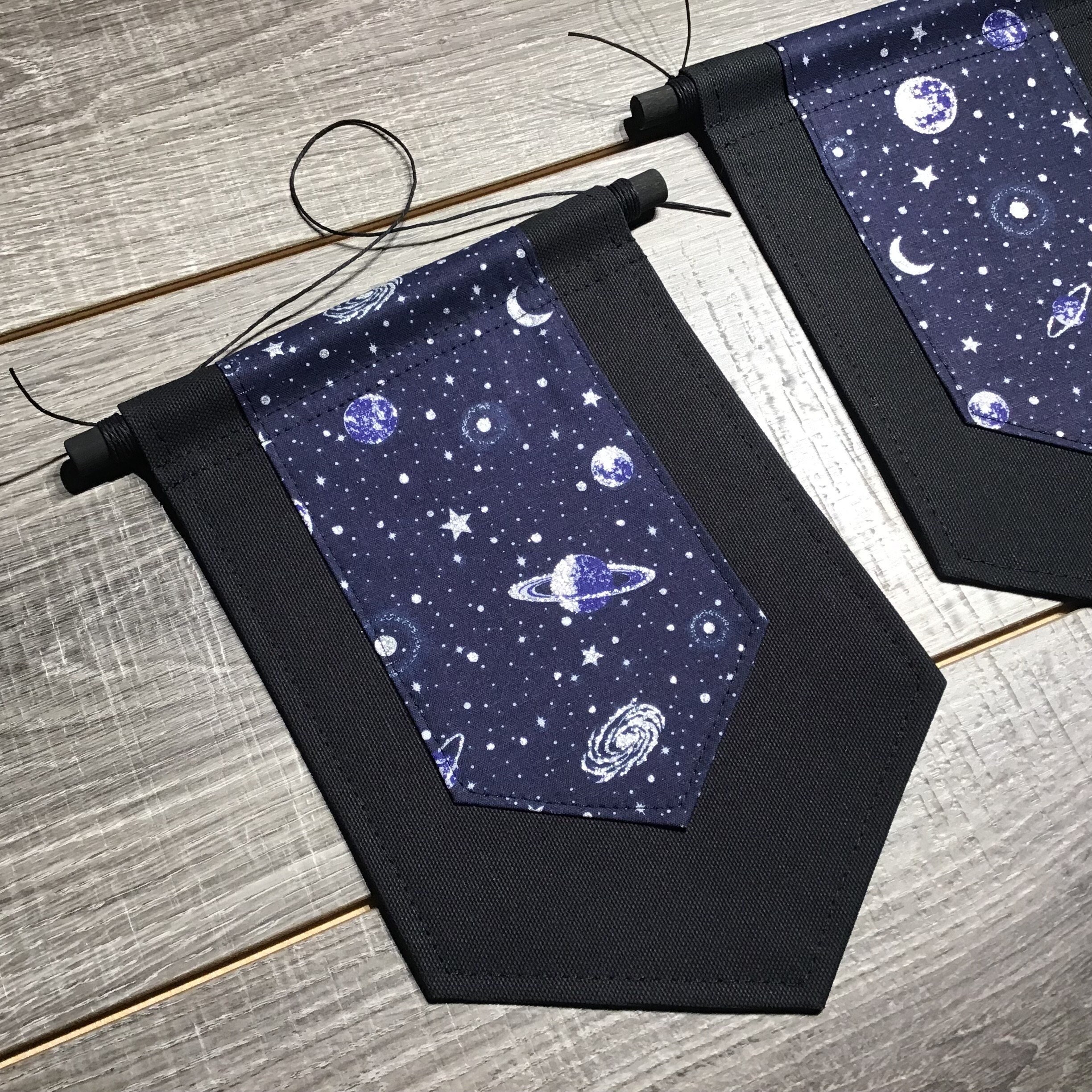 Are We There Yet Space Theme Colorful Galaxy Pop-Art Kids Pattern Acrylic  Tray by Colorpush