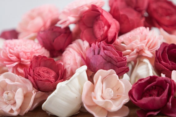 Love Mix Bulk Sola Wood Flowers Available In Sets Of 45 And Etsy