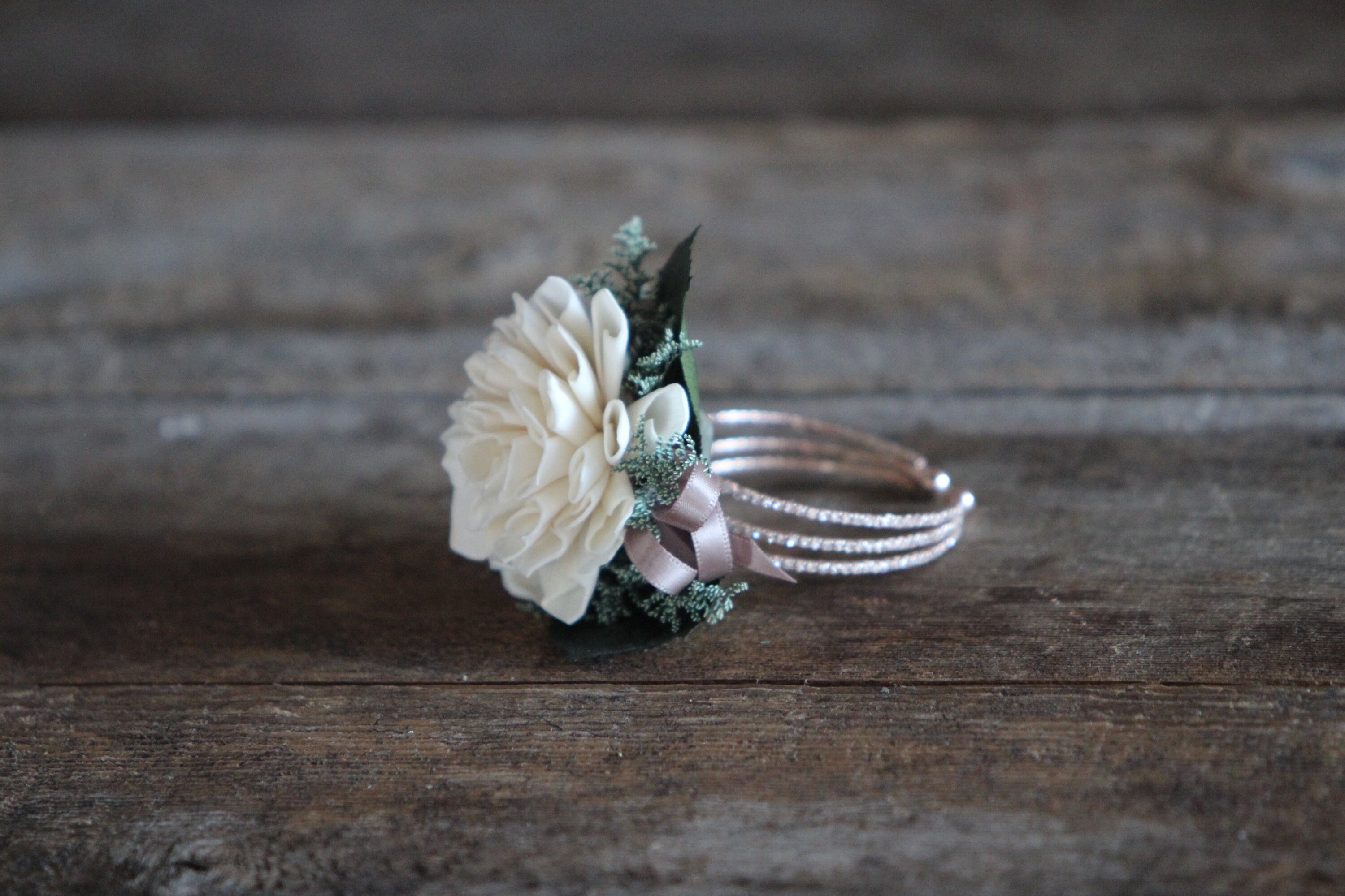 Cuff bracelet for corsage hot sale