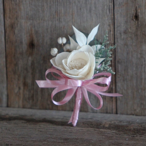 Tallos + Camelia Keepsake Pin On Corsage, Customizable