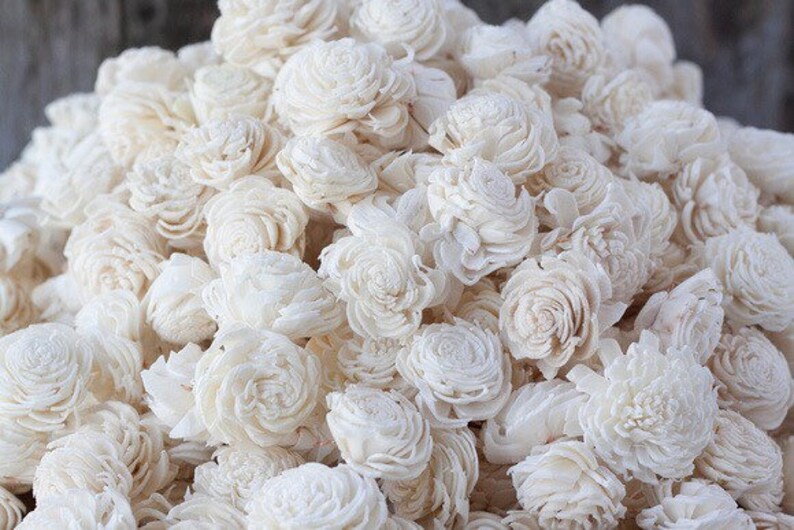 Bulk Miniature Chorki Sola Flowers Flower Value Pack of mini chorki Sola Flowers Balsa Wood Flowers DIY SET OF 500 Wood Sola Flowers