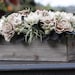 Neutral Rectangular Sola Flower Arrangement with Faux Succulents