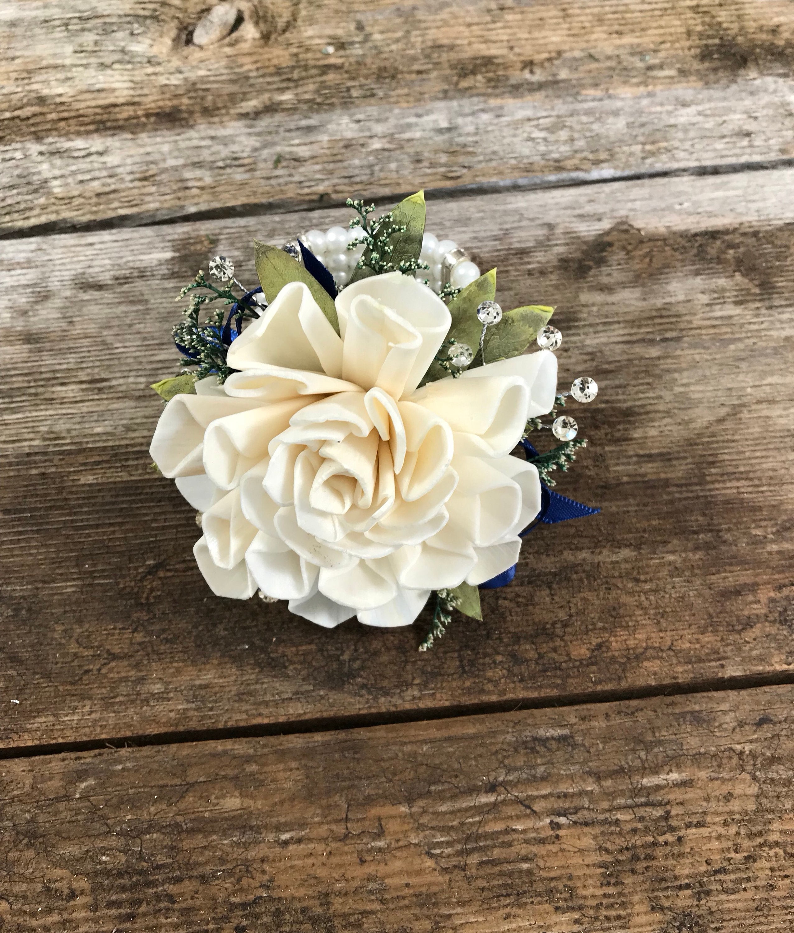 Woman's Dahlia Wristlet Corsage, Prom Corsage, Mother's Corsage